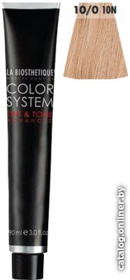 

Крем-краска для волос La Biosthetique Color System Tint & Tone 10/0 супер светлый блондин
