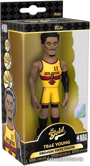 

Фигурка Funko POP! Gold Vinyl 5 NBA. Hawks - TraeYoung AlternateUni w/Chase 59383