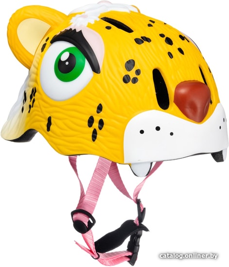 

Cпортивный шлем Crazy Safety Yellow Leopard 2021 (S, желтый)