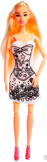 

Кукла Happy Valley Art Fashion Раскрась платье 4647180