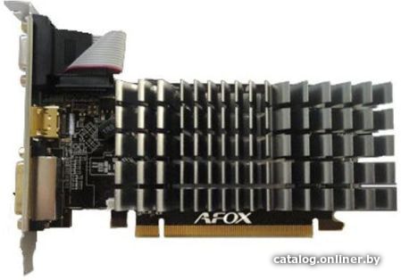 

Видеокарта AFOX GeForce G210 1GB DDR3 AF210-1024D3L5-V3