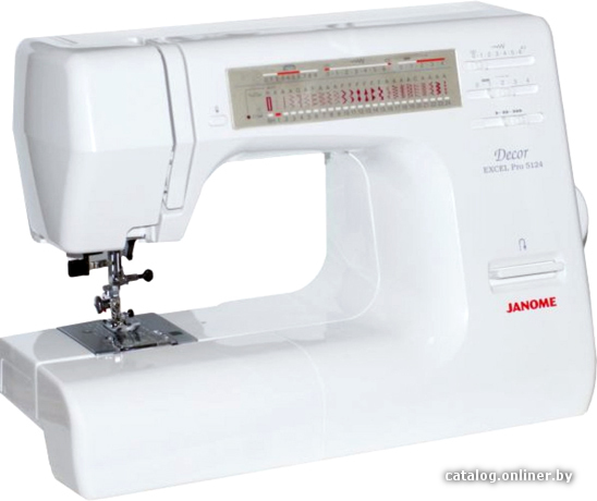 

Электромеханическая швейная машина Janome Decor Excel Pro 5124