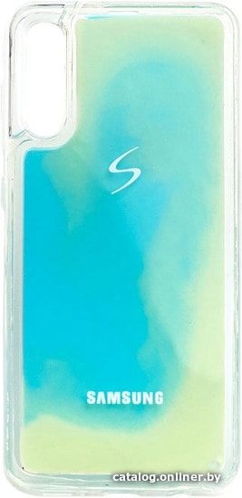 

Чехол для телефона EXPERTS Neon Sand Tpu для Huawei Y8p с LOGO (синий)