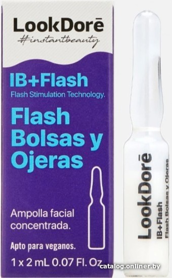 

LookDore Сыворотка для век Ib+Flash Ampoules Flash Eyes Концентрированная 2 мл