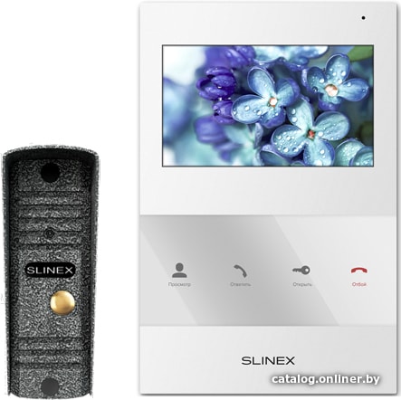 

Комплект видеодомофона Slinex ML-16HR+SQ-04 (белый)