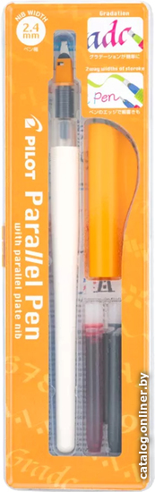 

Ручка перьевая Pilot Parallel Pen FP3-24-SS