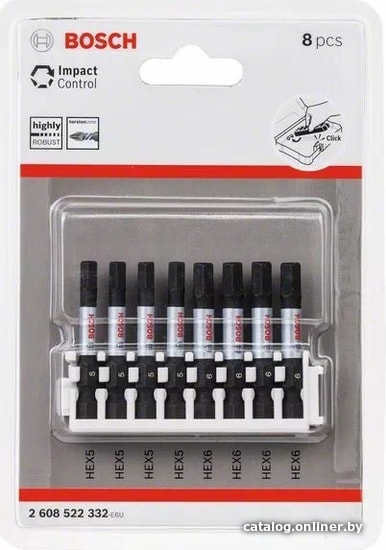 

Набор бит Bosch 2608522332 (8 предметов)