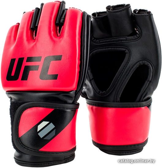 

Перчатки для единоборств UFC MMA для грэпплинга UHK-69108 S/M (5 oz, красный)