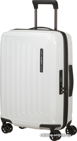 

Чемодан-спиннер Samsonite Nuon Metallic White 55 см