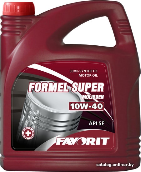 

Моторное масло Favorit Formel Super Molibden SAE 10W-40 5л