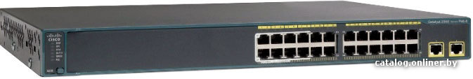 

Управляемый коммутатор уровня 2+ Cisco Catalyst 2960-X [WS-C2960X-24TD-L]