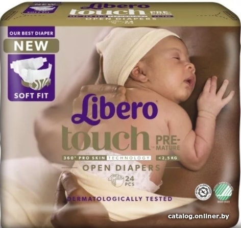 

Подгузники Libero Touch 0 Premature (24 шт)