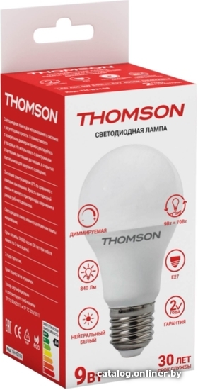 

Светодиодная лампочка Thomson Led A60 TH-B2158