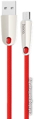 

Кабель Hoco U35 microUSB (красный)