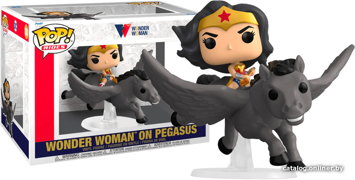 

Фигурка Funko POP! DC Wonder Woman 80th - Wonder Woman On Pegasus 54989