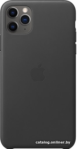 

Чехол для телефона Apple Leather Case для iPhone 11 Pro Max (черный)