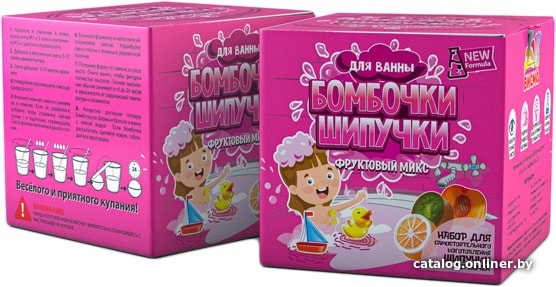 

Набор для опытов Висма Бомбочки-Шипучки. Фруктовый микс 734