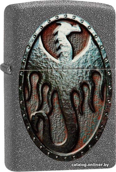 

Зажигалка Zippo Metal Dragon Shield Design 49072