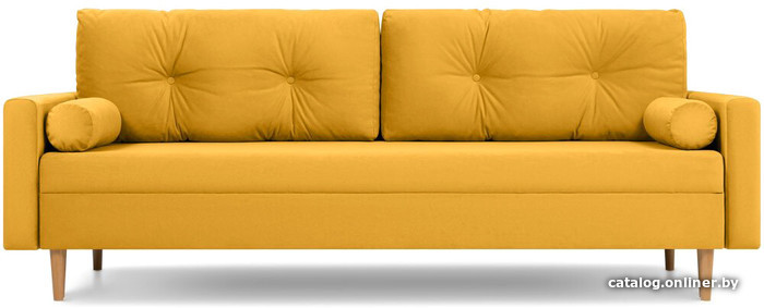 

Диван Divan Нумо Velvet Yellow 152156 (велюр, желтый)