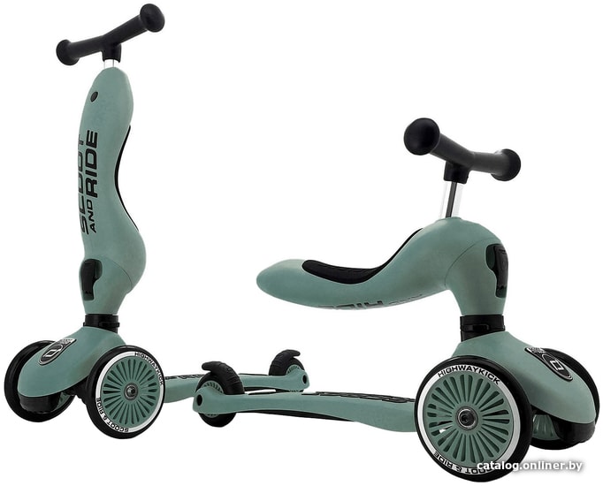 

Трехколесный самокат Scoot & Ride Highwaykick 1 (forest)