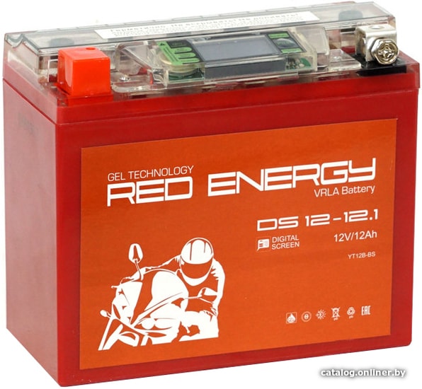 

Мотоциклетный аккумулятор Red Energy DS 12-12.1 (YT12B-BS) (12 А·ч)