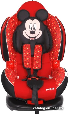 

Детское автокресло Siger Кокон ISOfix Микки Маус (звезды/красный)