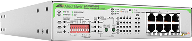 

Неуправляемый коммутатор Allied Telesis AT-GS920/8PS-50