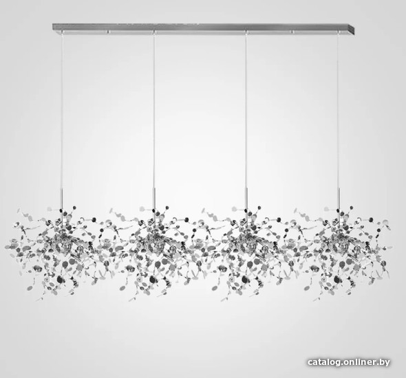 

Подвесная люстра ImperiumLoft Tezani Argent Suspension Linear 4 177953-22