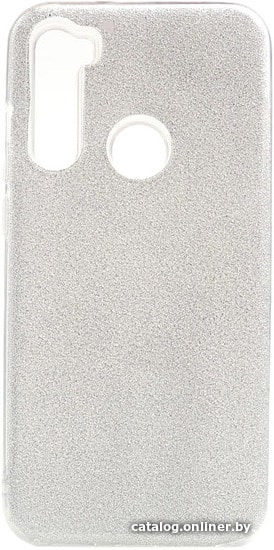 

Чехол для телефона EXPERTS Diamond Tpu для Xiaomi Redmi Note 8T (серебристый)