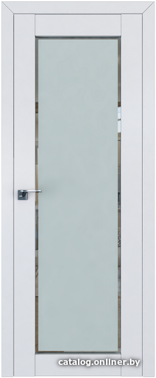 

Межкомнатная дверь ProfilDoors 2.19U 70x200 (аляска, стекло square матовое)