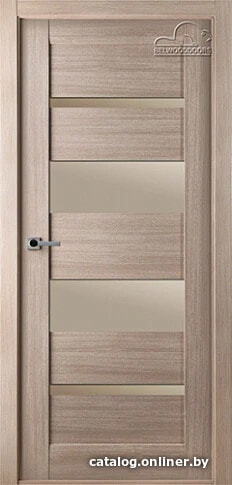 

Межкомнатная дверь Belwooddoors Мирелла 70 см (стекло, экошпон, шамбор/мателюкс бронза)