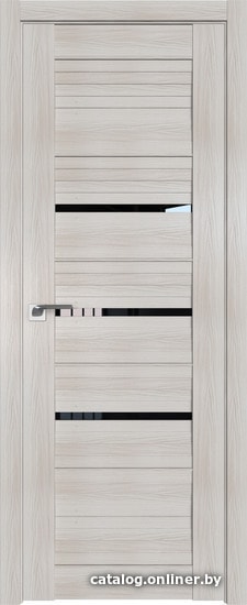 

Межкомнатная дверь ProfilDoors 18X 60x200 (эш вайт мелинга, стекло черный триплекс)