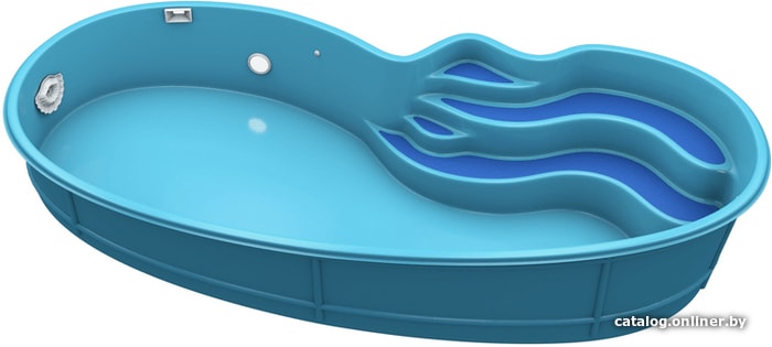 

Композитный бассейн Empire Pools Монако Econom (7.5x3.5 м)