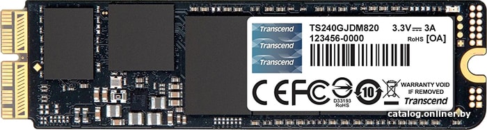 

SSD Transcend JetDrive 820 240GB TS240GJDM820