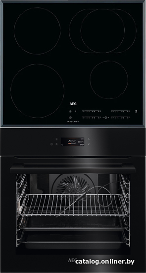 

Комплект встраиваемой техники AEG BPE742380B + IKB64410FB