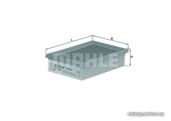 

Воздушный фильтр Mahle Knecht LX554
