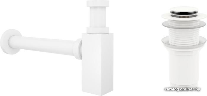 

Сифон Wellsee Drainage System 182113002 (сифон, донный клапан, матовый белый)