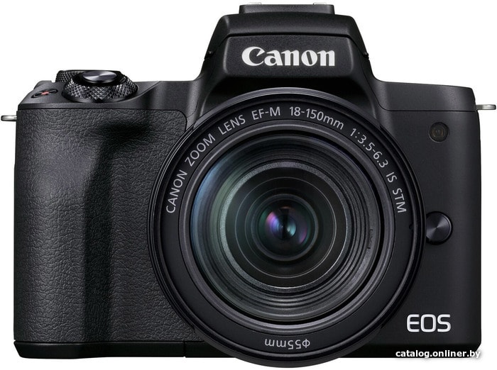 

Беззеркальный фотоаппарат Canon EOS M50 Mark II Kit EF-M 18-150mm f/3.5-6.3 IS STM (черный)