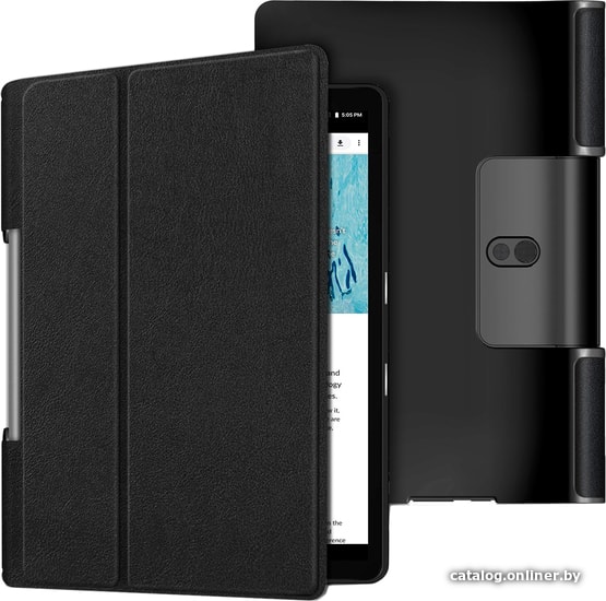 

Чехол для планшета JFK Smart Case для Lenovo Yoga Tab YT-X705 (черный)