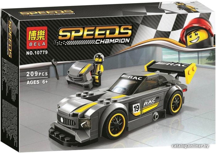 

Конструктор Bela Speeds Champion 10779 Mercedes-AMG GT3
