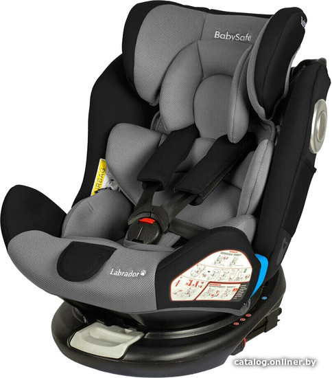 

Детское автокресло BabySafe Labrador (grey/black)