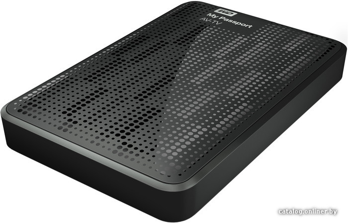 

Внешний накопитель WD My Passport AV-TV 1TB (WDBHDK0010BBK)