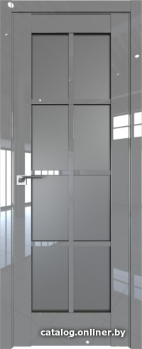 

Межкомнатная дверь ProfilDoors 101L 90x200 (грей люкс, стекло графит)