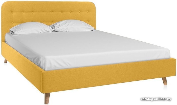 

Кровать Divan Динс 180x200 (велюр, желтый)