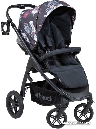 

Коляска прогулочная «книга» Hauck Saturn R 141410 (wild blooms black)