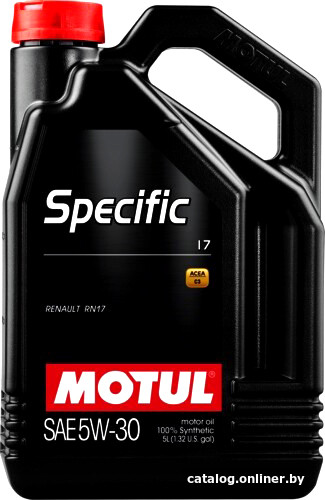 

Моторное масло Motul Specific 17 C3 5W-30 5л