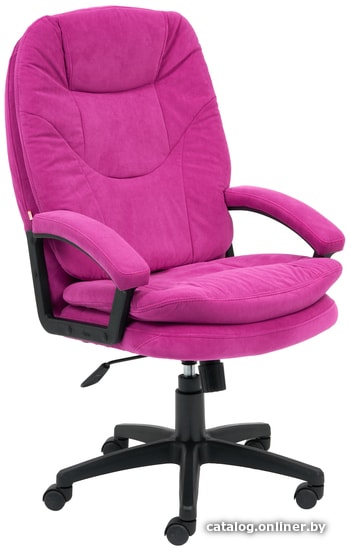 

Кресло TetChair Комфорт ЛТ (флок, фиолетовый)
