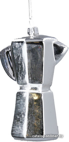 

Елочная игрушка Gisela Graham All Glass. Кофеварка 222