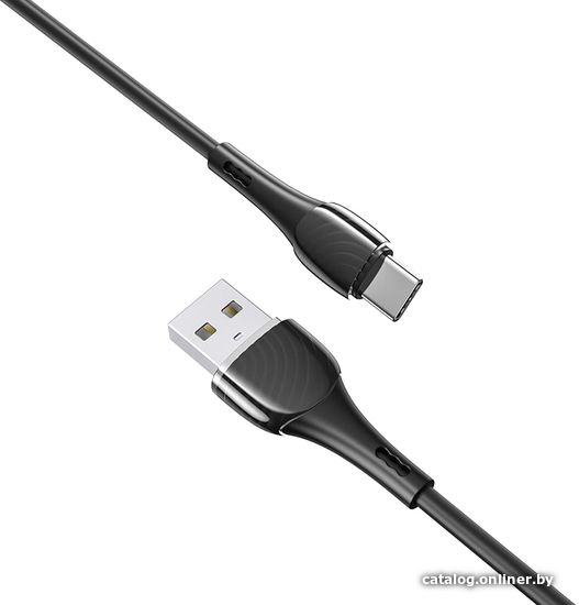 

Кабель Hoco X49 Beloved USB Type-A - USB Type-C (1 м, черный)