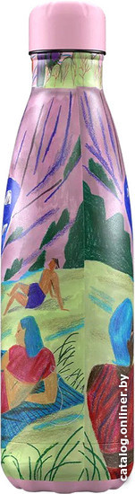 

Термос Chilly's Bottles Artist Joey Yu Lake Bathers 0.5 л (разноцветный)